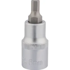 Draper Expert Hexagonal Socket Bits, 1/2" Sq. Dr., 6mm