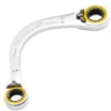 Draper Expert HI-TORQ® Double Ring Ratchet Half Moon Spanner, 10 x 12mm