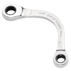 Draper Expert HI-TORQ® Double Ring Ratchet Half Moon Spanner, 10 x 12mm