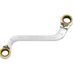 Draper Expert HI-TORQ® Double Ring Ratchet S-Shape Spanner, 14 x 16mm