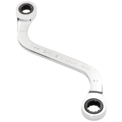 Draper Expert HI-TORQ® Double Ring Ratchet S-Shape Spanner, 11 x 13mm
