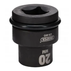 Draper Expert Hi-TORQ® Impact Socket, 3/4" Sq. Dr., 20mm