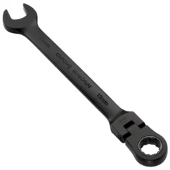 Draper Expert HI-TORQ® Metric Flexible Head Ratchet Combination Spanner, 13mm, Black