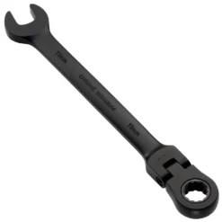 Draper Expert HI-TORQ® Metric Flexible Head Ratchet Combination Spanner, 11mm, Black