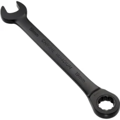Draper Expert HI-TORQ® Metric Ratchet Combination Spanner, 19mm, Black