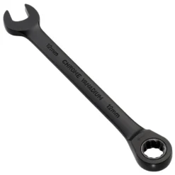 Draper Expert HI-TORQ® Metric Ratchet Combination Spanner, 12mm, Black