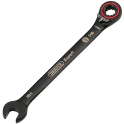Draper Expert HI-TORQ® Metric Reversible Ratchet Combination Spanner, 9mm, Black