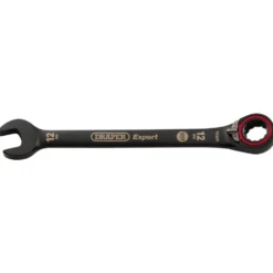 Draper Expert HI-TORQ® Metric Reversible Ratchet Combination Spanner, 12mm, Black