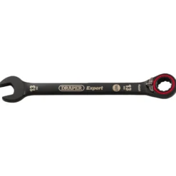 Draper Expert HI-TORQ® Metric Reversible Ratchet Combination Spanner, 13mm, Black