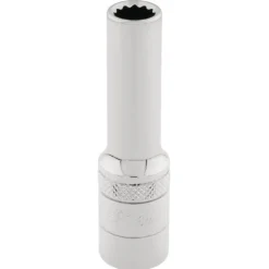 Draper Expert HI-TORQ® 12 Point Deep Socket, 3/8" Sq. Dr., 8mm