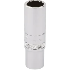 Draper Expert HI-TORQ® 12 Point Deep Socket, 3/8" Sq. Dr., 14mm