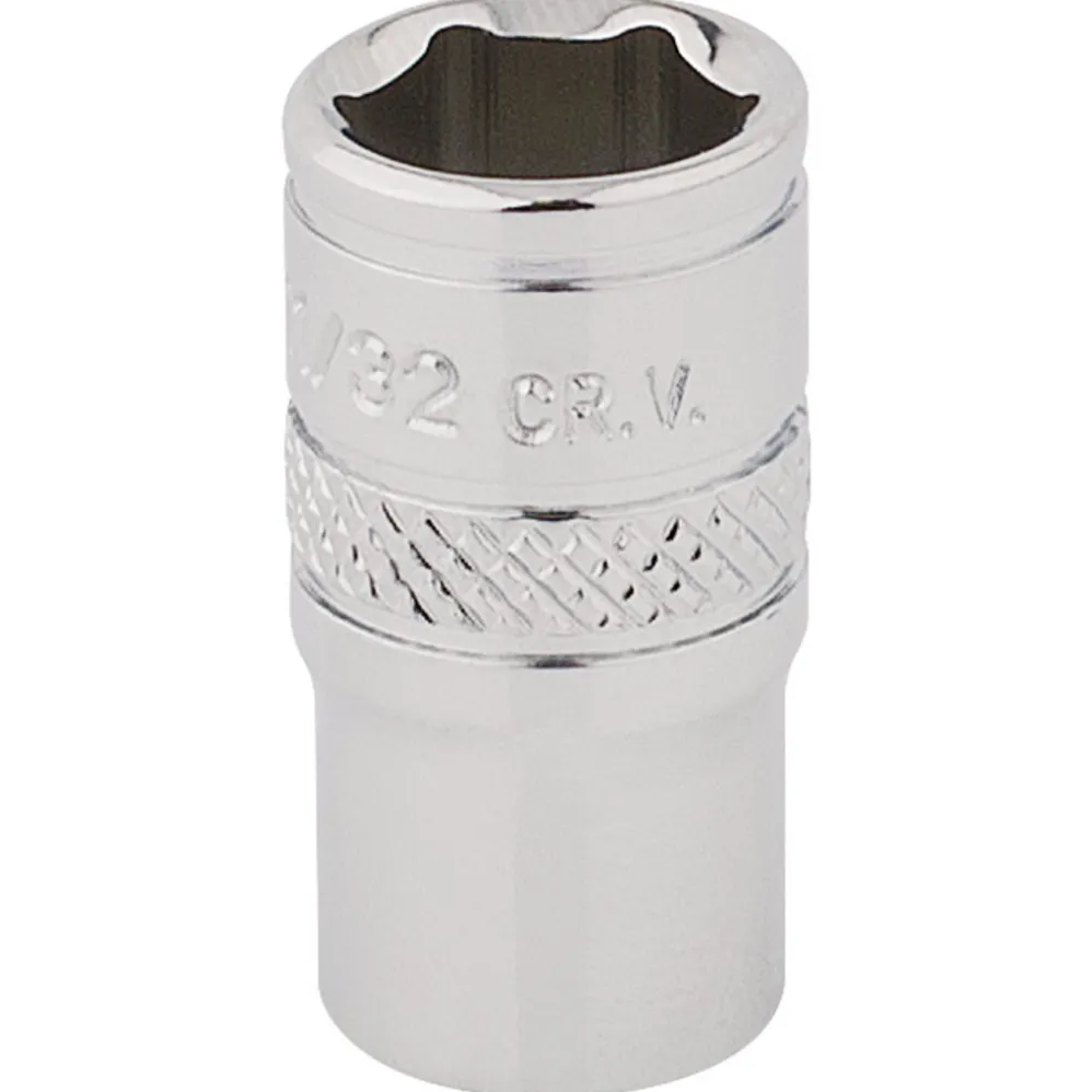 Draper Expert HI-TORQ® 6 Point Socket, 1/4" Sq. Dr., 11/32"