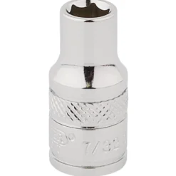 Draper Expert HI-TORQ® 6 Point Socket, 1/4" Sq. Dr., 7/32"
