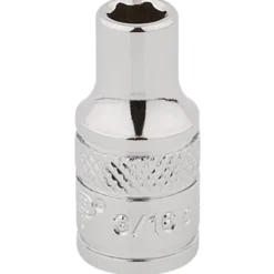 Draper Expert HI-TORQ® 6 Point Socket, 1/4" Sq. Dr., 3/16"