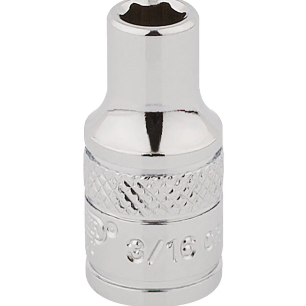Draper Expert HI-TORQ® 6 Point Socket, 1/4" Sq. Dr., 3/16"