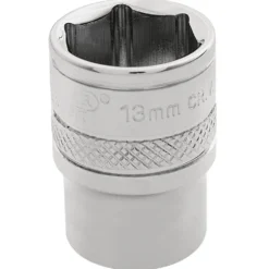 Draper Expert HI-TORQ® 6 Point Socket, 1/4" Sq. Dr., 13mm