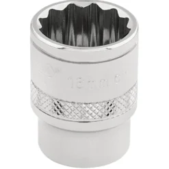 Draper Expert HI-TORQ® 12 Point Socket, 3/8" Sq. Dr., 16mm
