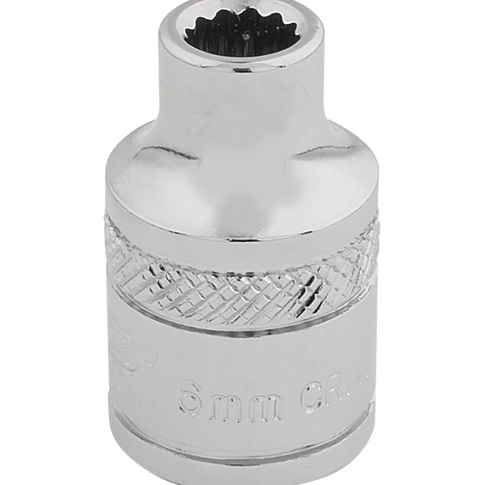 Draper Expert HI-TORQ® 12 Point Socket, 3/8" Sq. Dr., 6mm