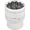 Draper Expert HI-TORQ® 12 Point Socket, 3/8" Sq. Dr., 1"