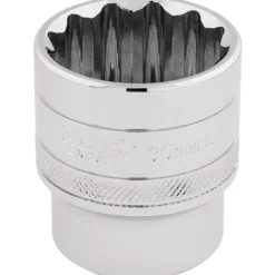 Draper Expert HI-TORQ® 12 Point Socket, 1/2" Sq. Dr., 30mm