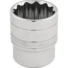Draper Expert HI-TORQ® 12 Point Socket, 1/2" Sq. Dr., 28mm