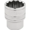 Draper Expert HI-TORQ® 12 Point Socket, 1/2" Sq. Dr., 24mm