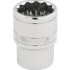 Draper Expert HI-TORQ® 12 Point Socket, 1/2" Sq. Dr., 20mm