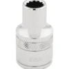 Draper Expert HI-TORQ® 12 Point Socket, 1/2" Sq. Dr., 9mm