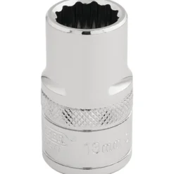 Draper Expert HI-TORQ® 12 Point Socket, 1/2" Sq. Dr., 13mm