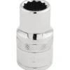 Draper Expert HI-TORQ® 12 Point Socket, 1/2" Sq. Dr., 12mm