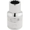 Draper Expert HI-TORQ® 12 Point Socket, 1/2" Sq. Dr., 7/16"