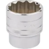 Draper Expert HI-TORQ® 12 Point Socket, 1/2" Sq. Dr., 1 1/4"