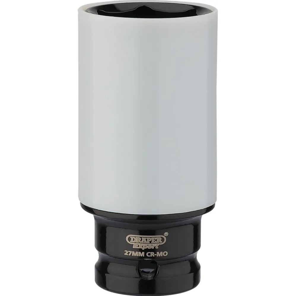 Draper Expert HI-TORQ® Wheel Nut Socket for Alloy Wheels, 1/2" Sq. Dr. (27mm)