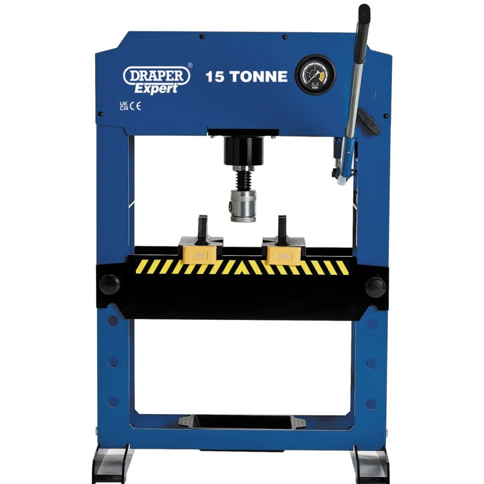 Draper Expert Hydraulic Bench Press, 15 Tonne