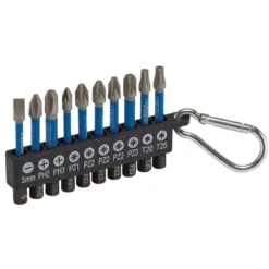 Draper Expert Impact Screwdriver Bit Set, 50mm, 1/4