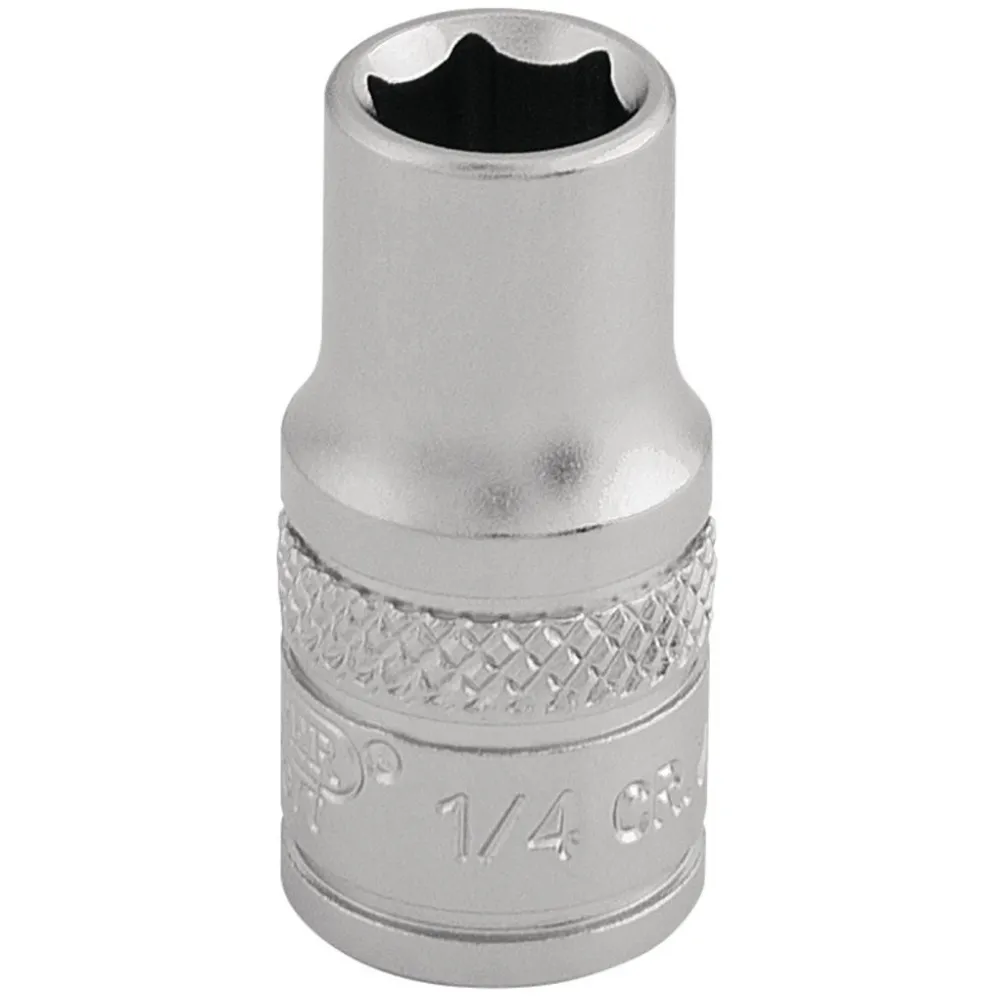 Draper Expert Imperial Socket, 1/4" Sq. Dr., 1/4"