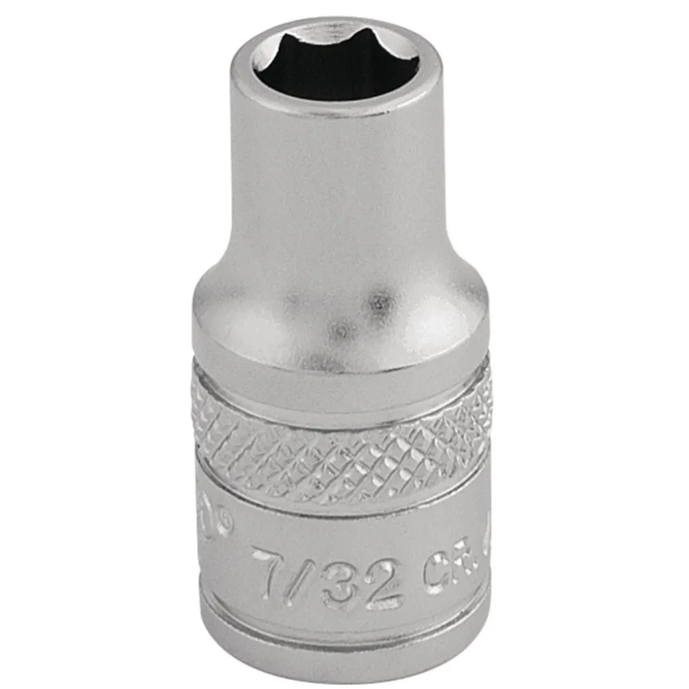 Draper Expert Imperial Socket, 1/4" Sq. Dr., 7/32"