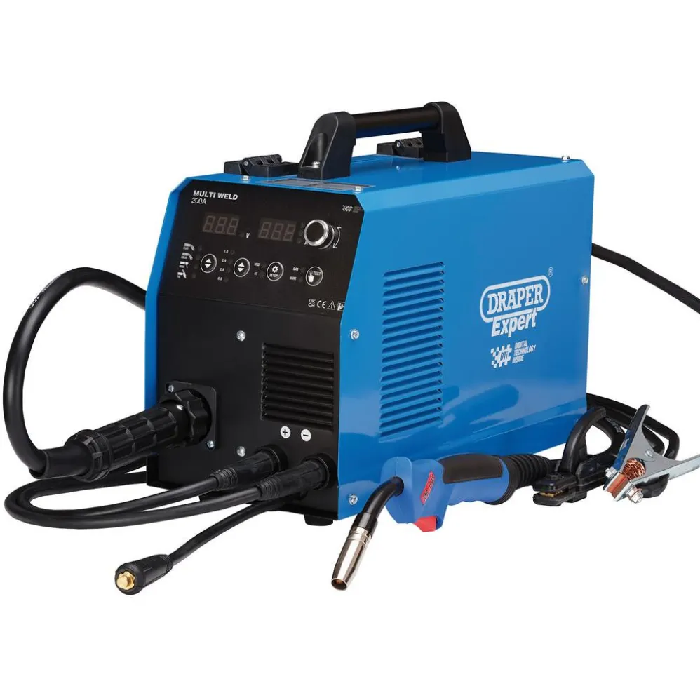 Draper Expert 3-In-1 Multi-Process Welder Dti, 200A