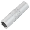 Draper Expert Metric Deep Socket, 1/2" Sq. Dr., Micro Satin Chrome, 15mm