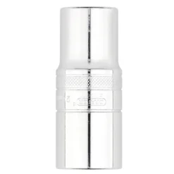 Draper Expert Metric Deep Socket, 1/2" Sq. Dr., Polished Chrome, 23mm