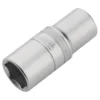 Draper Expert Metric Deep Socket, 1/2" Sq. Dr., Micro Satin Chrome, 23mm
