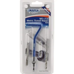 Draper Expert Metric Thread Repair Kit, M5 x 0.8