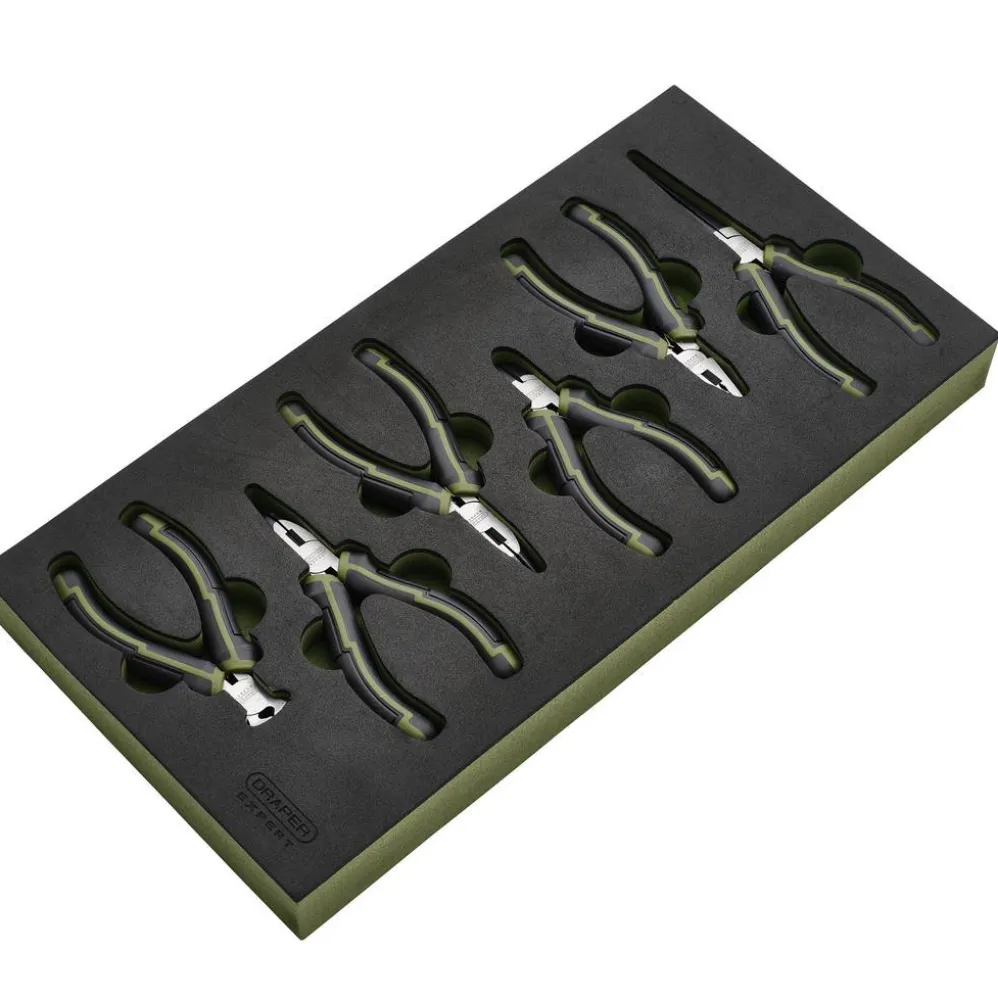 Draper Expert Mini Pliers Set in EVA Foam Tray (6 Piece)