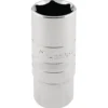 Draper Expert 14mm Thread 6 Point Spark Plug Socket, 1/2" Sq. Dr., 21mm