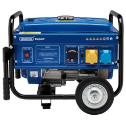 Draper Expert Petrol Generator with Wheels, 2500W