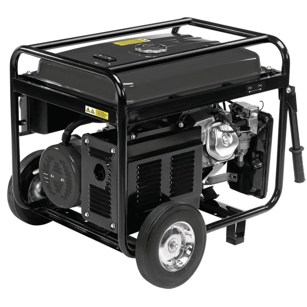 Draper Expert Petrol Generator with Wheels, 6000W
