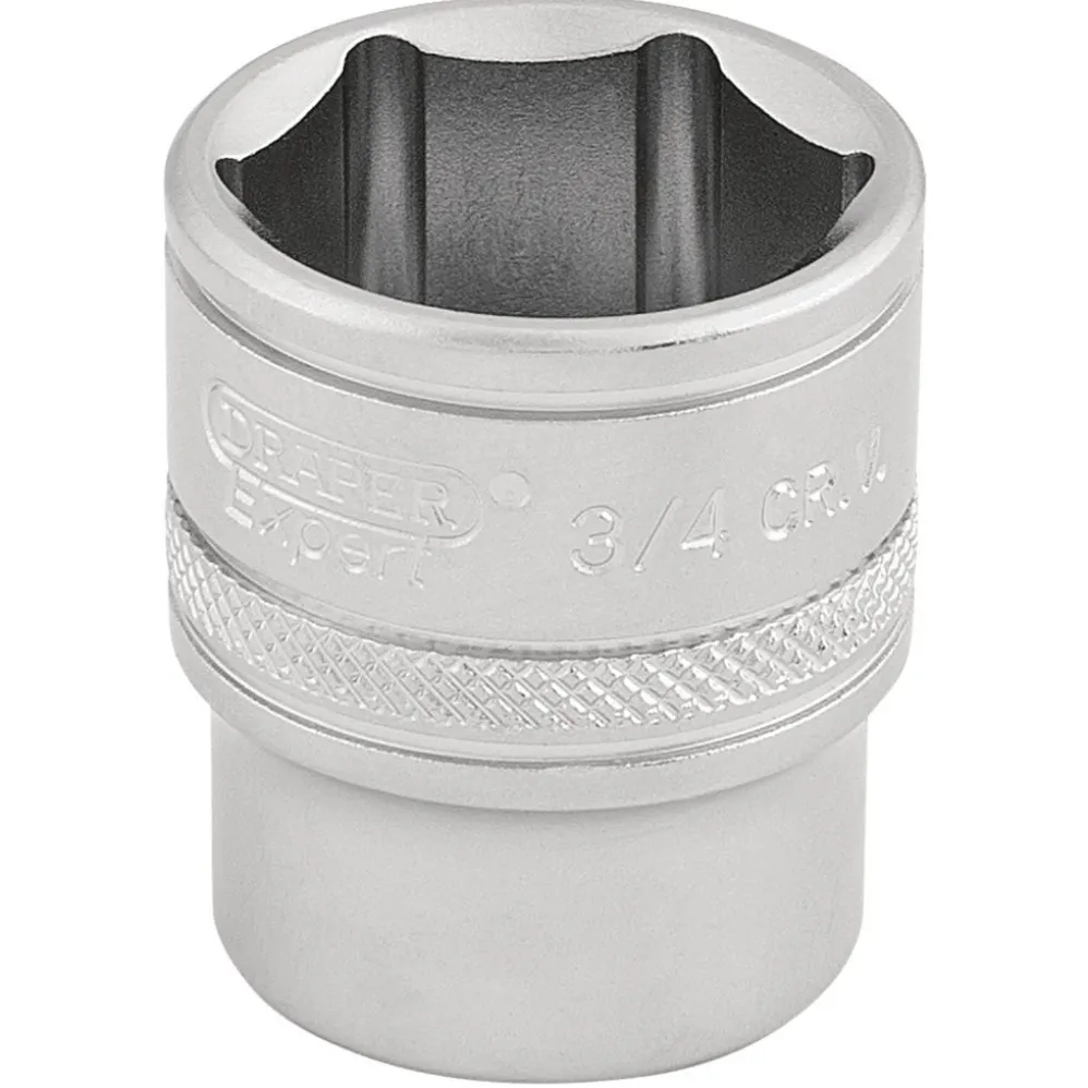 Draper Expert 6 Point Imperial Socket, 3/8" Sq. Dr., 3/4"