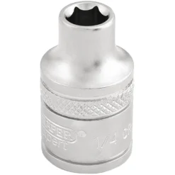 Draper Expert 6 Point Imperial Socket, 3/8" Sq. Dr., 1/4"