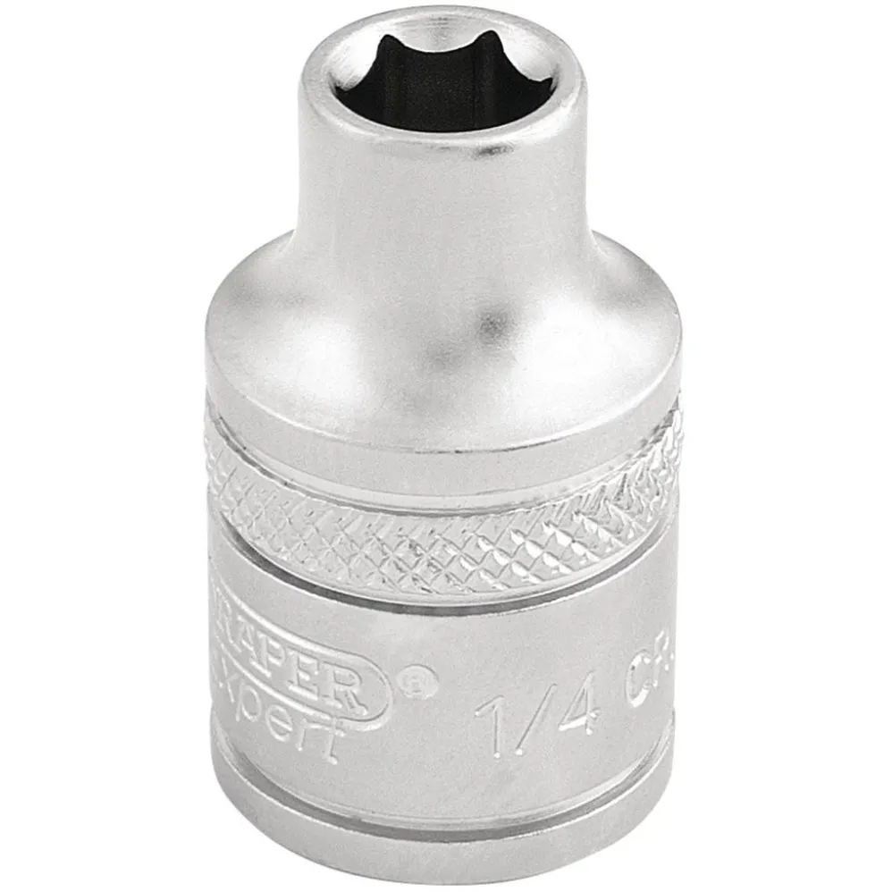 Draper Expert 6 Point Imperial Socket, 3/8" Sq. Dr., 1/4"