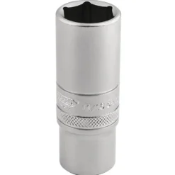Draper Expert 6 Point Metric Deep Socket, 3/8" Sq. Dr., 17mm